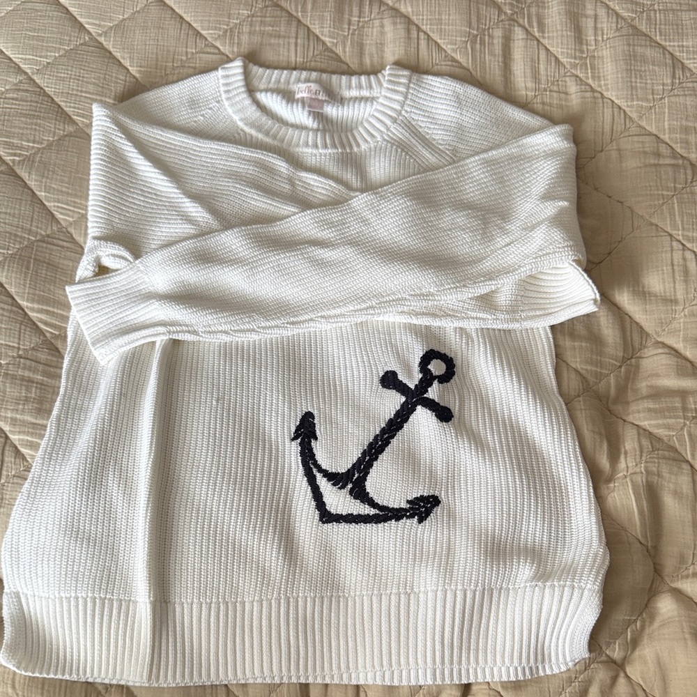 White Knit Sweater